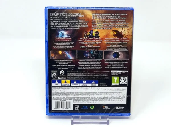 Parte trasera de Stellaris (Console Edition) (ESP) (Precintado) para PlayStation 4, edición PAL España