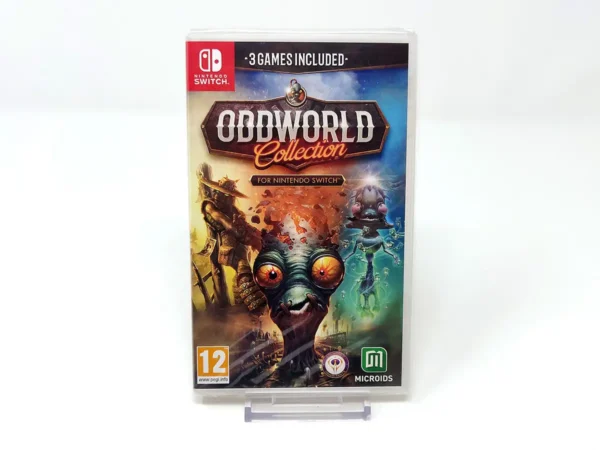 Portada de Oddworld Collection (ESP) (Precintado) para Nintendo Switch, edición PAL España, nuevo