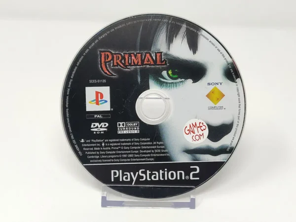 Primal (ESP) (Disco) para PlayStation 2, edición PAL España, de segunda mano