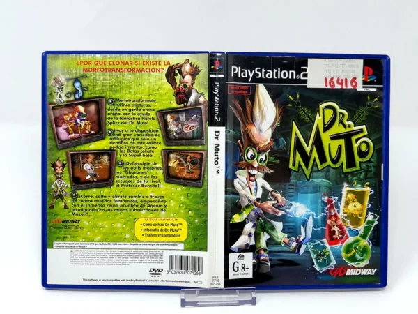 Dr. Muto (Solo carátula) para PlayStation 2, de segunda mano