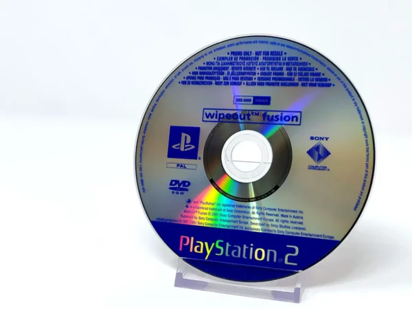 WipEout Fusion (ESP) (Disco) (Promo) para PlayStation 2, edición PAL España, de segunda mano