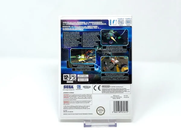 Parte trasera de Alien Syndrome (ESP) para Nintendo Wii, edición PAL España
