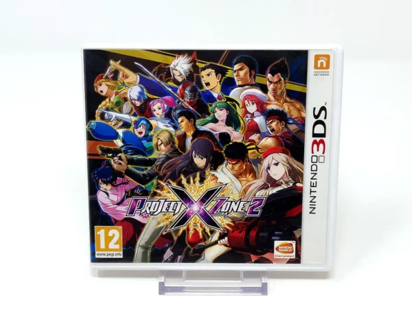 Portada de Project X Zone 2 (ESP) para Nintendo 3DS, edición PAL España, de segunda mano