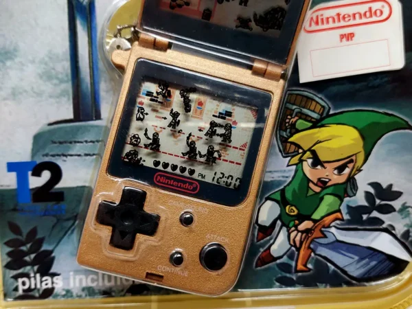 Interior del juego Mini Classics Zelda (ESP) (Precintado) para Nintendo Game & Watch con disco y manual