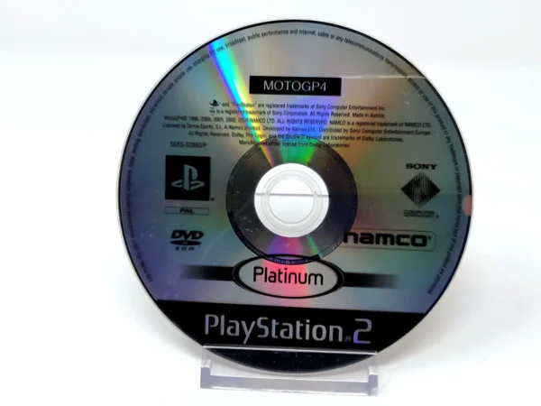 MotoGP 4 (ESP) (Platinum) (Disco) para PlayStation 2, edición PAL España, de segunda mano