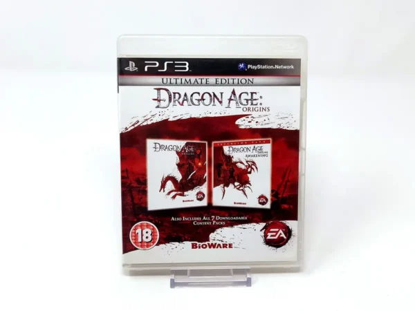 Portada de Dragon Age: Origins (Ultimate Edition) (UK) para PlayStation 3, edición PAL UK, de segunda mano
