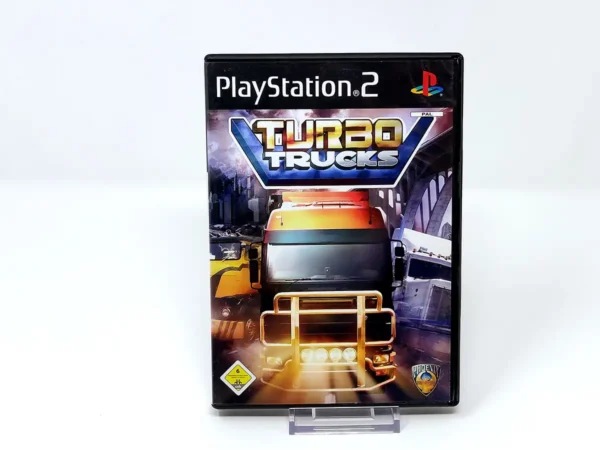 Portada de Turbo Trucks (EUR) para PlayStation 2, edición PAL EUR, de segunda mano