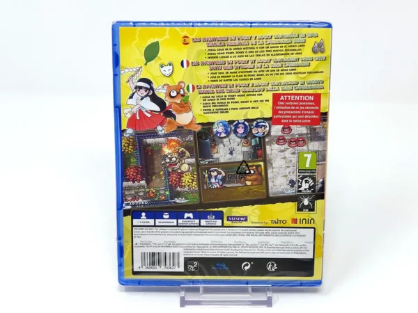 Parte trasera de Pocky & Rocky Reshrined (ESP) (Precintado) para PlayStation 4, edición PAL España