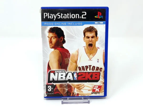 Portada de NBA 2K8 (ESP) (Rebajado) para PlayStation 2, edición PAL España, de segunda mano