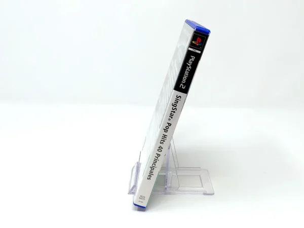 Lateral de la caja de SingStar Pop Hits: 40 Principales (ESP) (Rebajado) para PlayStation 2