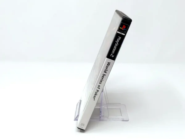 Lateral de la caja de World Series of Poker (ESP) para PlayStation 2