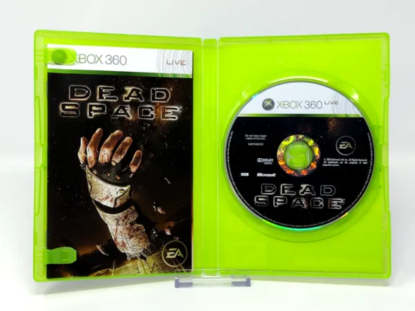 Interior del juego Dead Space (ESP) para XBOX 360 con disco y manual