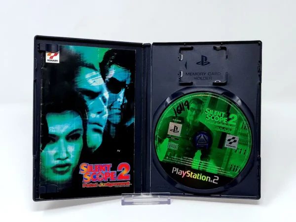 Interior del juego Silent Scope 2: Fatal Judgement (ESP) (Rebajado) para PlayStation 2 con disco y manual