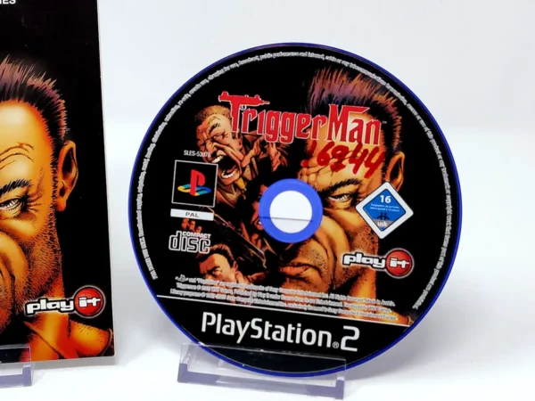 Parte trasera de Trigger Man (ESP) (Rebajado) para PlayStation 2, edición PAL España
