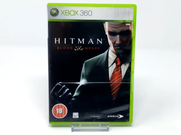 Portada de Hitman: Blood Money (UK) para XBOX 360, edición PAL UK, de segunda mano