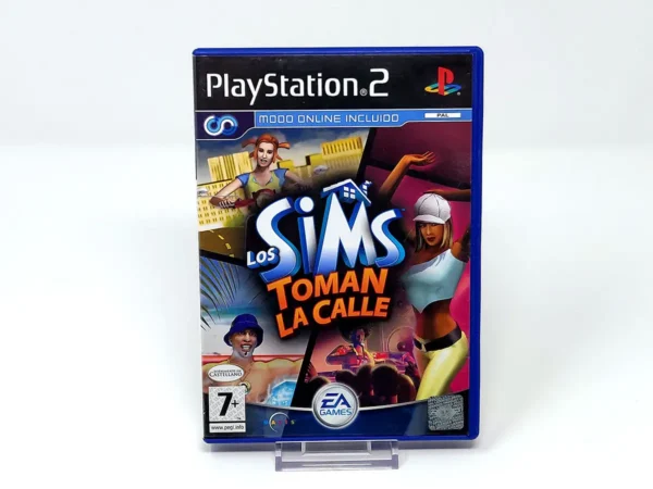 Portada de Los Sims: Toman la Calle (ESP) para PlayStation 2, edición PAL España, de segunda mano