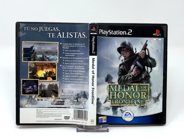 Medal of Honor: Frontline (ESP) (Carátula) para PlayStation 2, edición PAL España, de segunda mano