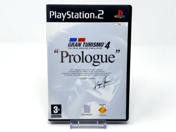 Portada de Gran Turismo 4: Prologue (ESP) para PlayStation 2, edición PAL España, de segunda mano