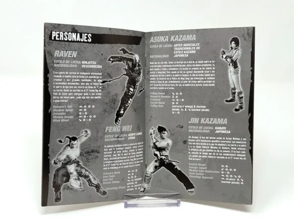 Tekken 5 (ESP) (Platinum) (Manual) para PlayStation 2, edición PAL España, de segunda mano