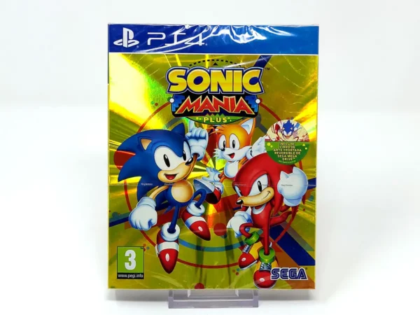 Portada de Sonic Mania Plus (ESP) (Precintado) para PlayStation 4, edición PAL España, nuevo