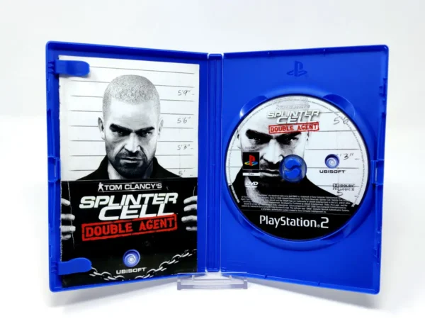 Interior del juego Tom Clancy's Splinter Cell: Double Agent (ESP) (Rebajado) para PlayStation 2 con disco y manual