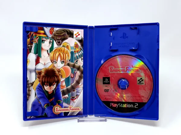 Lateral de la caja de Ephemeral Fantasia (ESP) para PlayStation 2