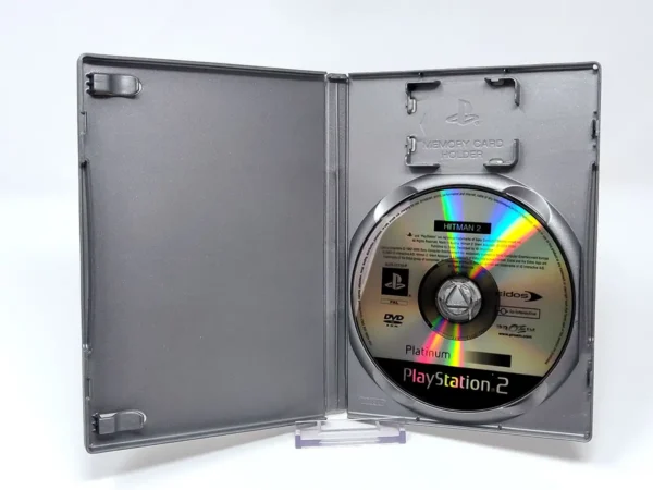Interior del juego Hitman 2: Silent Assassin (ESP) (Platinum) (Rebajado) para PlayStation 2 con disco y manual