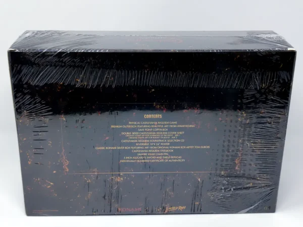 Lateral de la caja de Castlevania Requiem (Ultimate Edition) (USA) (Limited Run) (Precintado) para PlayStation 4