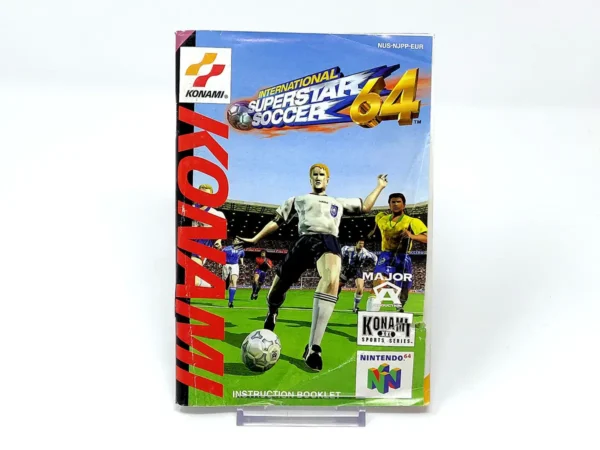 International Superstar Soccer 64 (ESP) (Manual) (Rebajado) para Nintendo 64, edición PAL España, de segunda mano