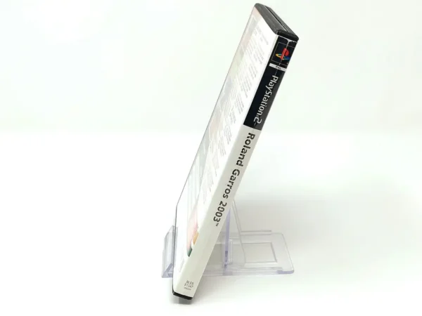 Lateral de la caja de Roland Garros French Open 2003 (ESP) (Rebajado) para PlayStation 2