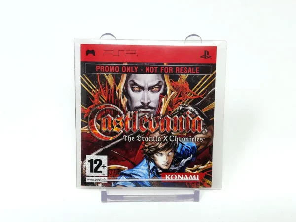 Portada de Castlevania: The Dracula X Chronicles (EUR) (Promo) para PSP, edición PAL UK, de segunda mano