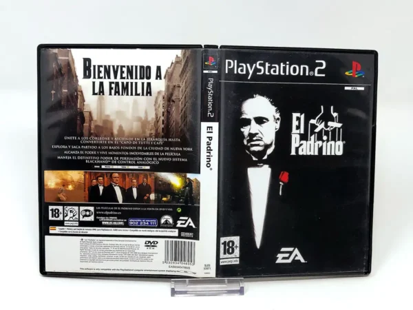 El Padrino (ESP) (Carátula) para PlayStation 2, edición PAL España, de segunda mano