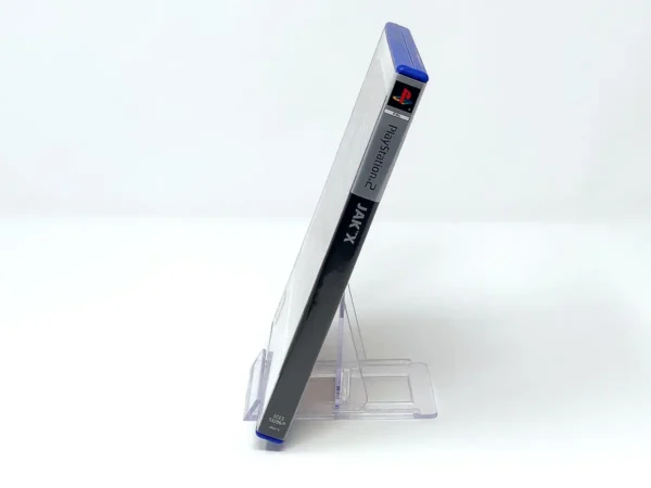 Lateral de la caja de Jak X (POR) (Platinum) para PlayStation 2