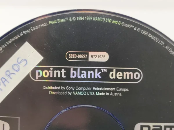 Point Blank para PlayStation 1, de segunda mano