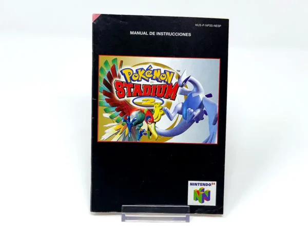 Pokémon Stadium 2 (ESP) (Manual) para Nintendo 64, edición PAL España, de segunda mano