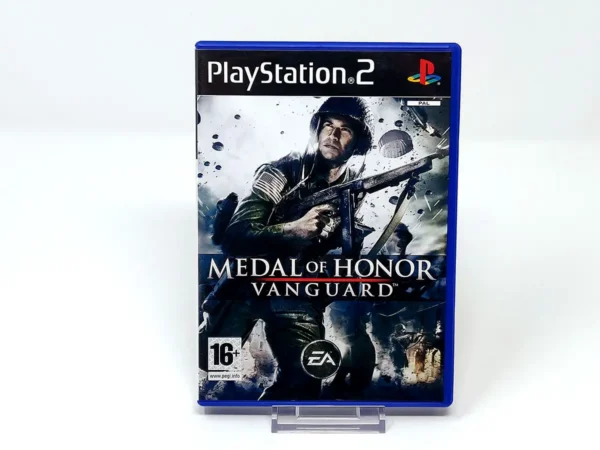 Portada de Medal of Honor: Vanguard (ESP) para PlayStation 2, edición PAL España, de segunda mano