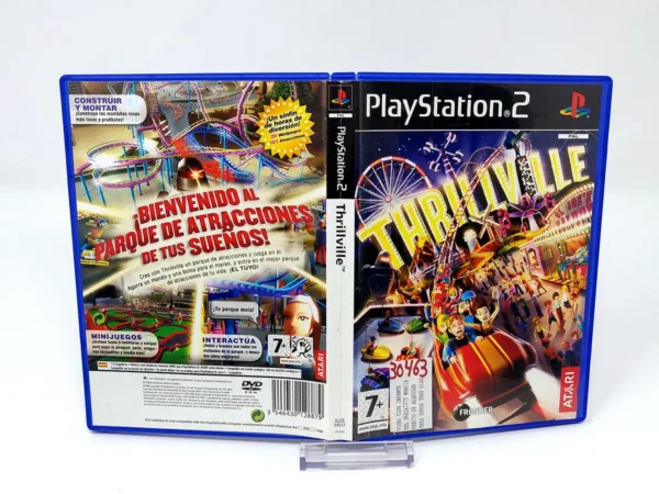 Thrillville (ESP) (Carátula) (Rebajado) para PlayStation 2, edición PAL España, de segunda mano