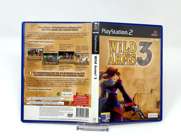 Wild Arms 3 (ESP) (Carátula) (Rebajado) para PlayStation 2, edición PAL España, de segunda mano
