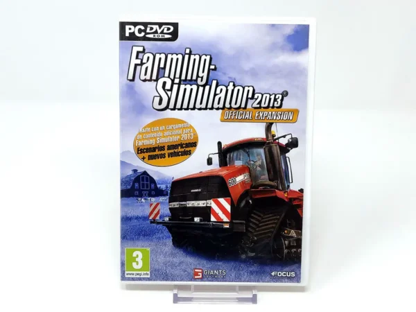 Portada de Farming Simulator 2013: Official Expasión (ESP) para PC, edición PAL España, nuevo