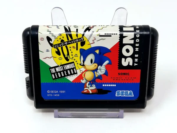 Portada de Sonic: The Hedgehog (JAP) (Cartucho) para Sega Mega Drive, edición NTSC Japón, de segunda mano