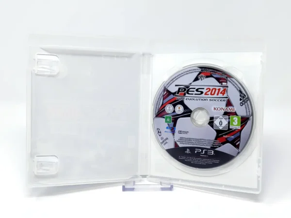 Interior del juego PES 2014: Pro Evolution Soccer (ESP) (Rebajado) para PlayStation 3 con disco y manual