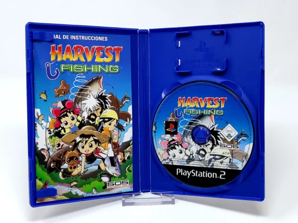 Parte trasera de Harvest Fishing (ESP) para PlayStation 2, edición PAL España