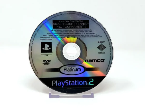 Smash Court Tennis: Pro Tournament 2 (ESP) (Platinum) (Disco) para PlayStation 2, edición PAL España, de segunda mano