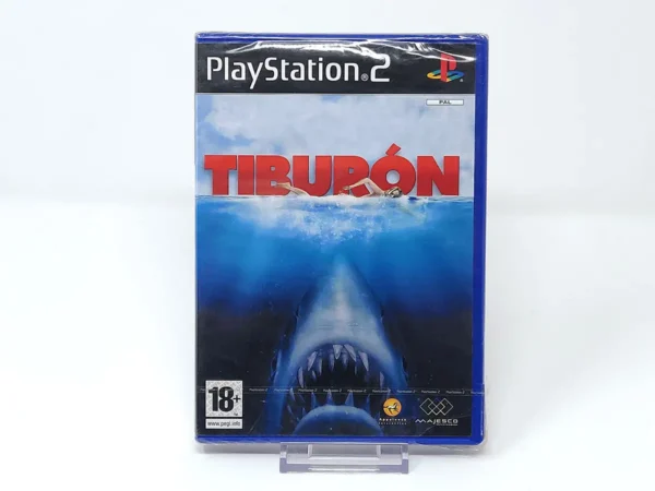 Portada de Tiburón (ESP) (Precintado) para PlayStation 2, edición PAL España, de segunda mano