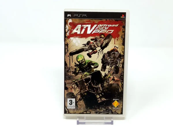 Portada de ATV Offroad Fury Pro (ESP) (Promo) para PSP, edición PAL España, de segunda mano