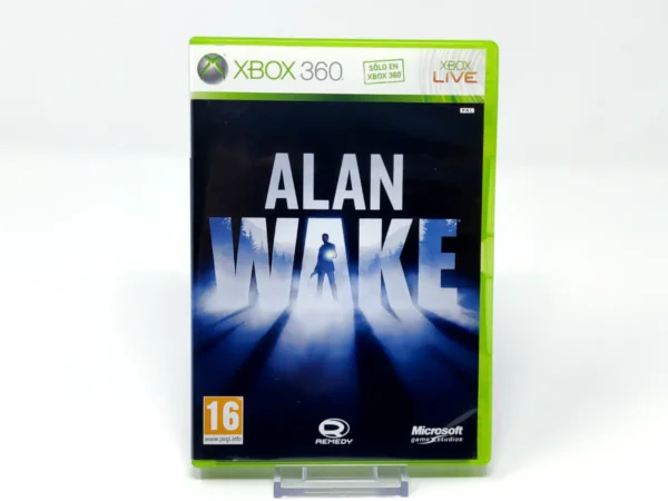 Portada de Alan Wake (ESP) para XBOX 360, edición PAL España, de segunda mano