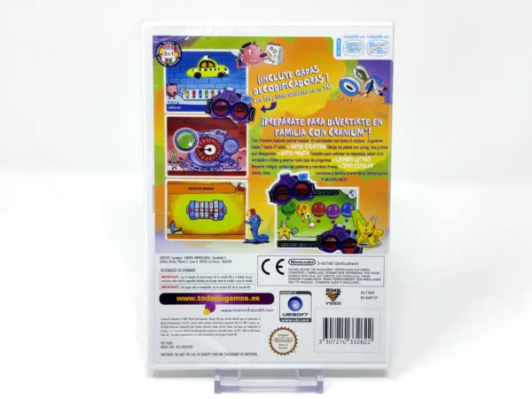 Parte trasera de Cranium Kabookii (ESP) (Precintado) para Nintendo Wii, edición PAL España
