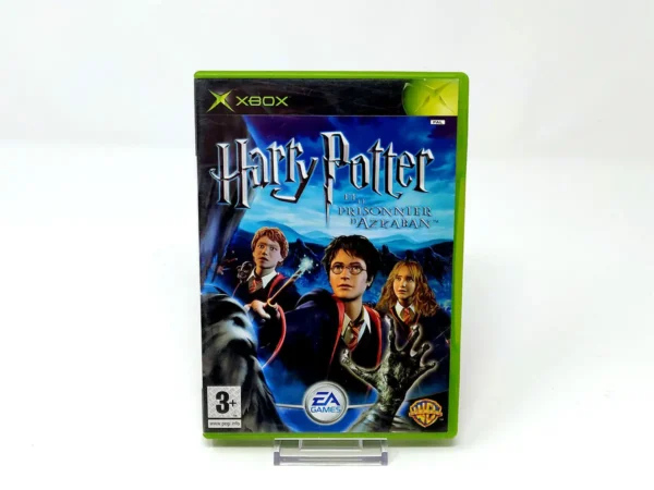 Portada de Harry Potter et le Prisonnier d'Azkaban (FRA) para XBOX, edición PAL Francia, de segunda mano