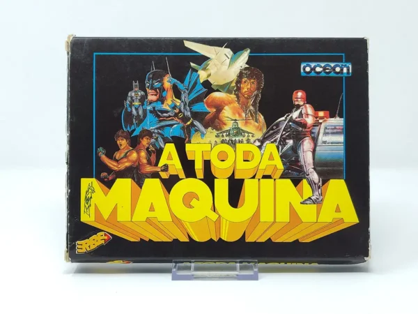 Portada de A Toda Maquina (ESP) para Sinclair ZX Spectrum, edición PAL España, de segunda mano