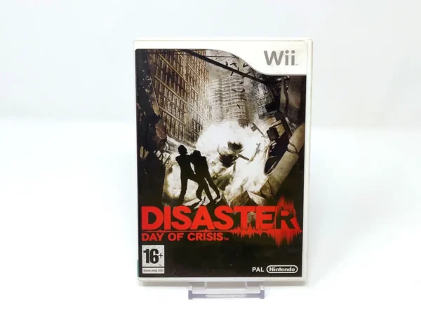 Portada de Disaster: Day of Crisis (UK) para Nintendo Wii, edición PAL UK, de segunda mano